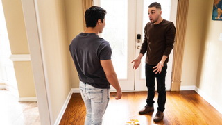 Home alone with my new neighbor