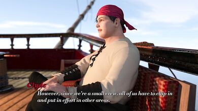 Lustful Voyage #1 Clyde found a slave girl on the ship