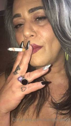 smoking bbw solo