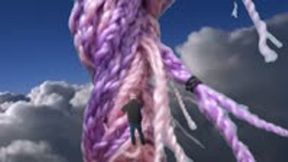 Brave Teenie Climbs Braids from Sky 1080 smaller