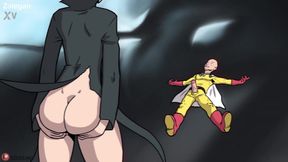 Crazy Hentai Action – Tatsumaki Takes On Superhero Saitama In Bed
