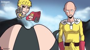 Crazy Hentai Action – Tatsumaki Takes On Superhero Saitama In Bed