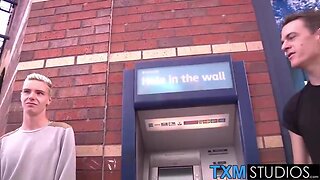 Thin teenager luca loves shagging man-sized cocks with mouth and bum
