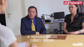 Conny Dachs and the Naughty Secretaries Heat Up the Office with Hot Sex