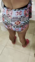 Love Me Harder XXX Sizzles in Office Swimsuit Strut