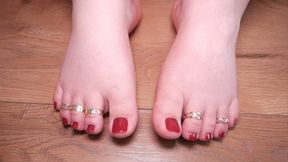Beautiful BBW feet - (no talking)