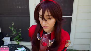 Mila Rose's POV Genshin Impact Cosplay Tease: Get Jerked Off in HD 60FPS