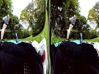 4-26-2022 - OUTSIDE HORSE RIDING VID 2022 vr version VR180 sbs, FLAWLESS 1ST TRY, VALUABLE, dick parts