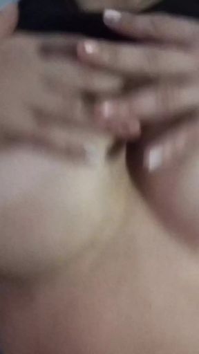 I seduce my stepbrother by touching my big tits and shaking my fat ass, eager for him to break it for me