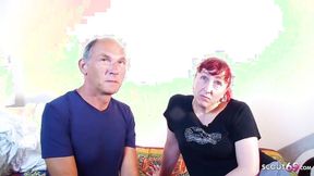 ”German Mature Step Mom & Dad Defloration Mmf With Step Son”