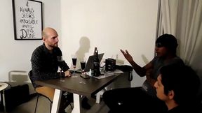 the whore is found in the department and gives her a lesson to educate her 9