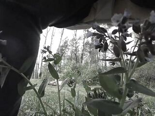 Pissing in the forest aged big beautiful woman mother i'd like to fuck with a large bush on her vagina. POV.