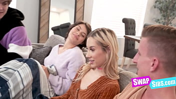 Never have I ever swap my step sis