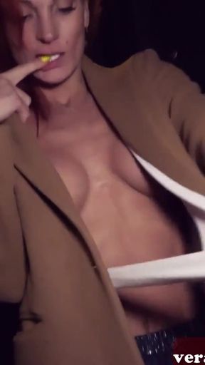 Must-see moment from &quot;Redhead skinny Milf Slut public pick up casting EroCom Date&quot;