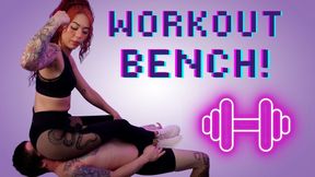 Workout Bench! - Ft Princess Onyx Kim - 4K