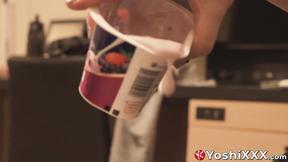 ”Horny Japanese jock Yoshi Kawasaki fisted for ass fucking prolapse”