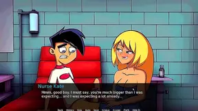Nurse Tempts Good Boy in Amity Park for Hot Forbidden Tryst