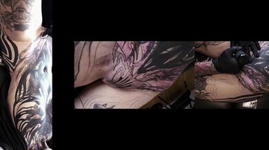 Inked canvas her tattoo guy loved