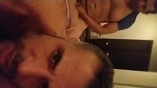 Venezuelan Couple`s Hot Miami Whore-Sharing Session: Raw Anal & BigCock Creampie!