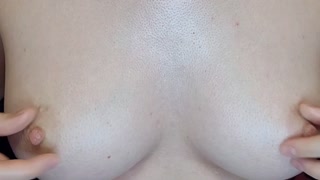A selection of juicy massages along with a handjob // Excited nipples // Small penis - big breasts