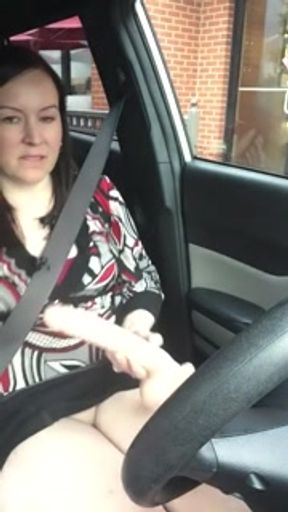 Drive thru dildo