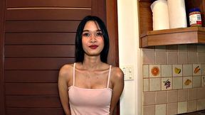 Stunning Thai Teen Knocked Up on First Day of Work!