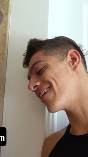 Sneaky Stepson Inquires About How Stepdad Dries His Balls As An Excuse To Get In The Shower With Him   Clip 1