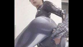 Spider boy craves big cock like a slut