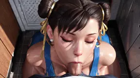 3D Animated Chun Li gets fucked doggystyle in uncensored hentai
