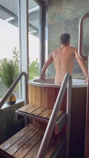 Sauna then a Cold Bath uuuh baby