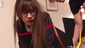 Sizzling Mari Tashiro's Busty Recruit Suit Teases in Super Erotic Office Playtime