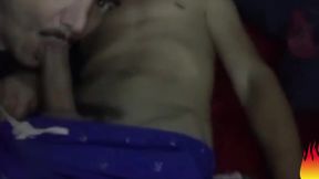 My Best Friend Arrives From a Trip and I Greet Him with a Legendary Blowjob!