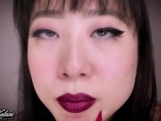 Hot Vampire Devours You w/ Ear Licking & Lens Licking -ASMR