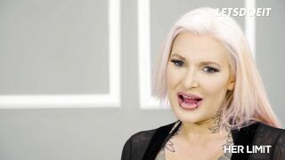 Curvy MILF Alexxa Vice Rough Anal Fucked After Toying Her Holes With Giant Dildo - HER LIMIT