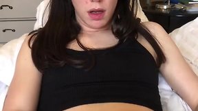 Linda princesa masturbação resulta em grande quantidade de porra