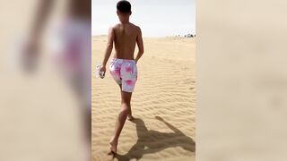 DYLANJACKX loses himself in a steamy solo session in Maspalomas