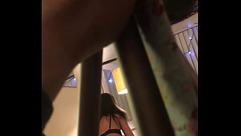 Phat Booty Ex Girlfriend Struts &amp_ Flaunts Her Tanned Ass in a Thong While I Shoot w/ the Canon Part 2