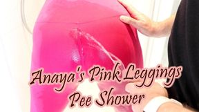 Anaya's Pink Leggings Pee Shower