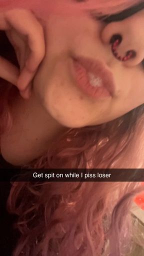 Spitting on losers