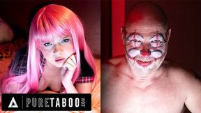 Pure Taboo 18 Y/o Camgirl Coco Lovelock Creampied after Catfishing Creepy Old...