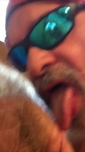 Swallowing Chuck's cum   Clip 1