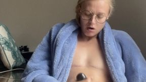 Strap-on jerk off JOI