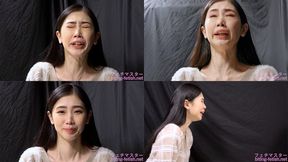 An Komatsu - CLOSE-UP of Japanese cute girl SNEEZING - MOV