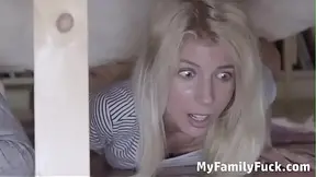 Stuck Milf and Teen Fucked By Perv Guy