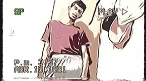 Lonely Stepbrother Masturbates in the Room (Animated Version 1991)