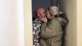 Neighbor's wife tries out her lucky neighbor's big dick