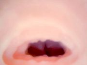 Internal cumshot inside my fake pussy