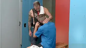 Eating Hairy Ass At The Gym