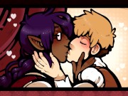 Half-snake man gently fucks his human lover... My Master is a Naga - Comic, Chapter 3