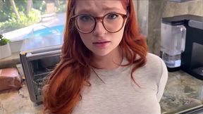 Redhead Step Daughter Filled With Cum - Naomi Hughes - Family Therapy - Alex Adams